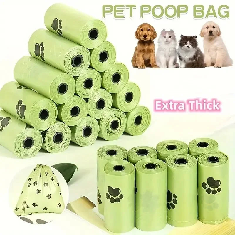 Leak-Proof Dog Poop Bag Refill Rolls