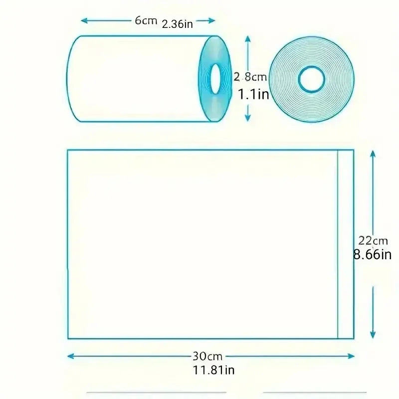 Leak-Proof Dog Poop Bag Refill Rolls