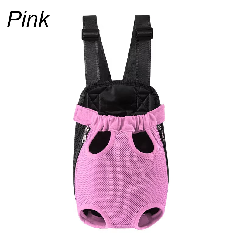 Adjustable Cat Carrier Bag Pet Double Shoulder Backpack Portable Bag Outdoor Travel Camping Hiking Pet Puppies Carrier Backpack
